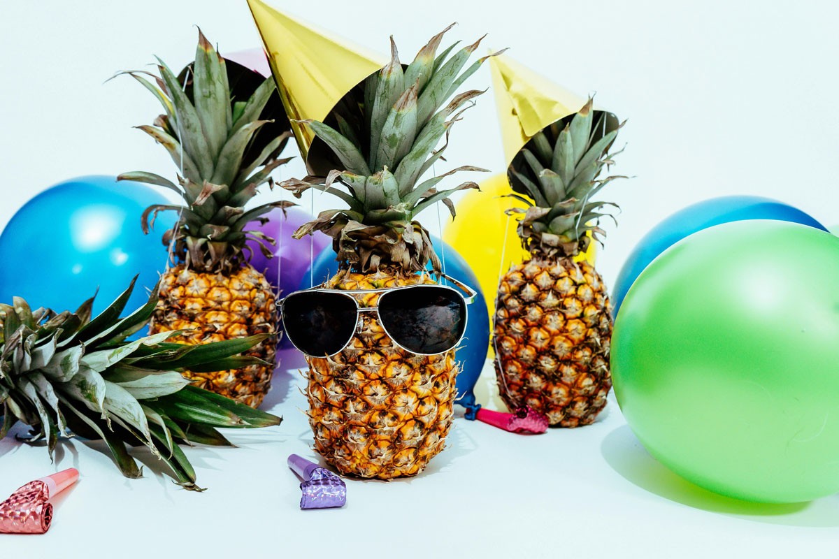 Pineapples and Balloons, Celebration, Celebration of Learning, Farewell, End of Year, Year End, Tropical, Beach Day
